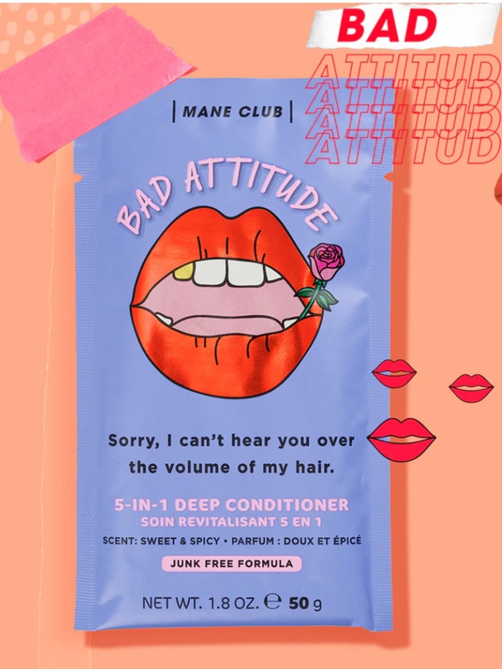 💈Bad Attitude Volumizing Hair Mask 💈 NWT 💈